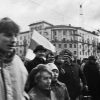 1990 год, антыкамуністычныя шэсце і  мітынг у МІнску