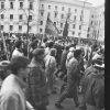 25 лютага 1990 года, перадвыбарчы мітынг, які скончыўся патрабаваннем прамога эфіру для БНФ на тэлебачанні  