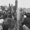 25 лютага 1990 года, перадвыбарчы мітынг, які скончыўся патрабаваннем прамога эфіру для БНФ на тэлебачанні  