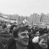 25 лютага 1990 года, перадвыбарчы мітынг, які скончыўся патрабаваннем прамога эфіру для БНФ на тэлебачанні  