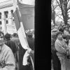 25 лютага 1990 года, перадвыбарчы мітынг, які скончыўся патрабаваннем прамога эфіру для БНФ на тэлебачанні  