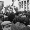 25 лютага 1990 года, перадвыбарчы мітынг, які скончыўся патрабаваннем прамога эфіру для БНФ на тэлебачанні  